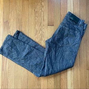 Raleigh Denim Workshop Jones Linen Cotton Pants USA Made Grey 28 Handcrafted